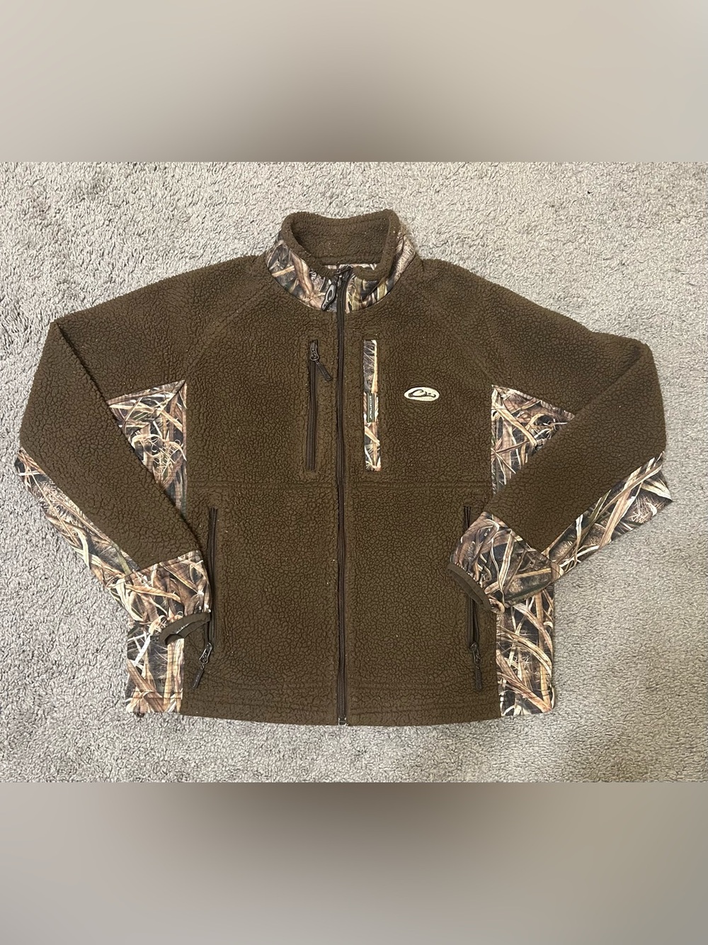 Drake Waterfowl Zip Up Jacket Small